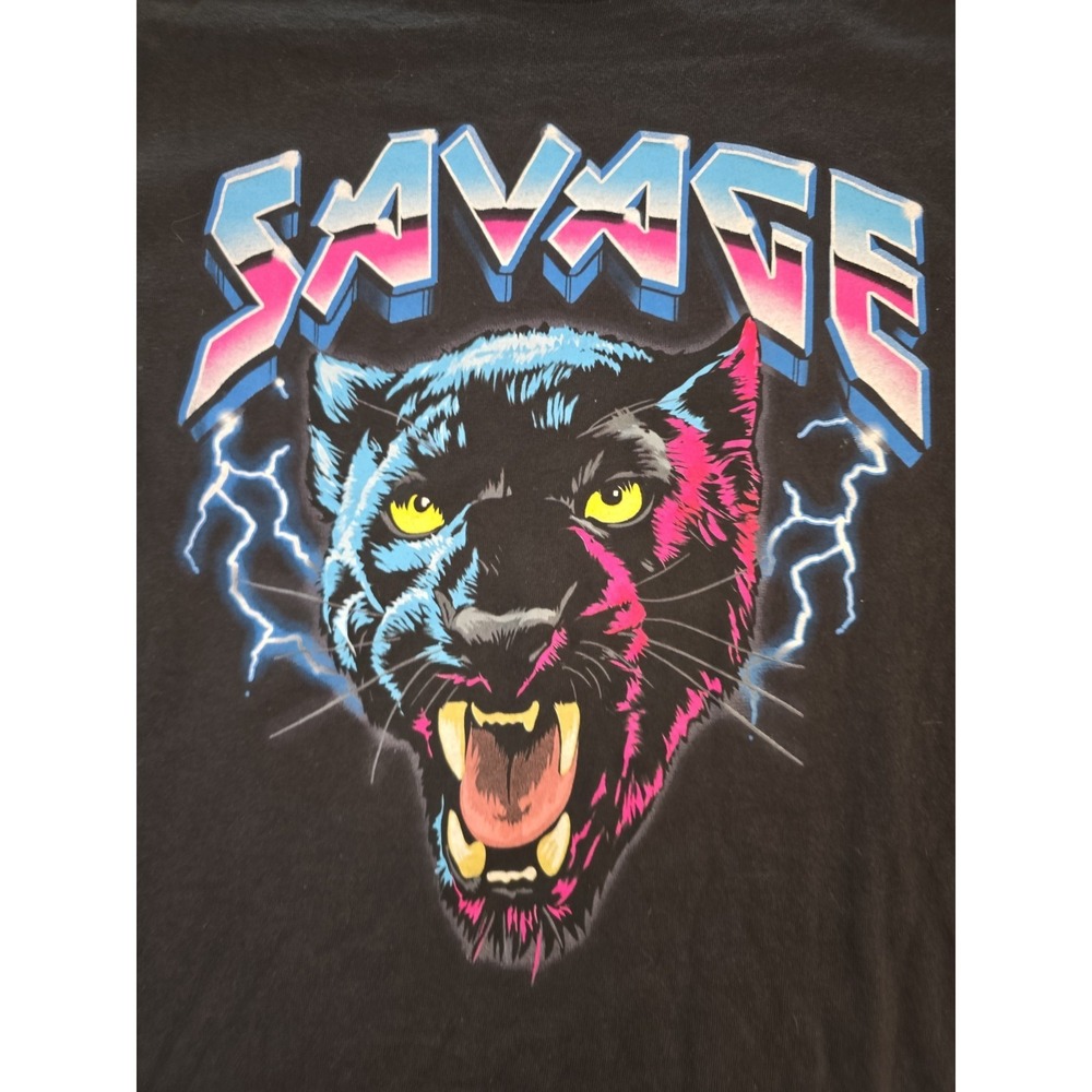 DOM Savage Mens Medium Black Shirt